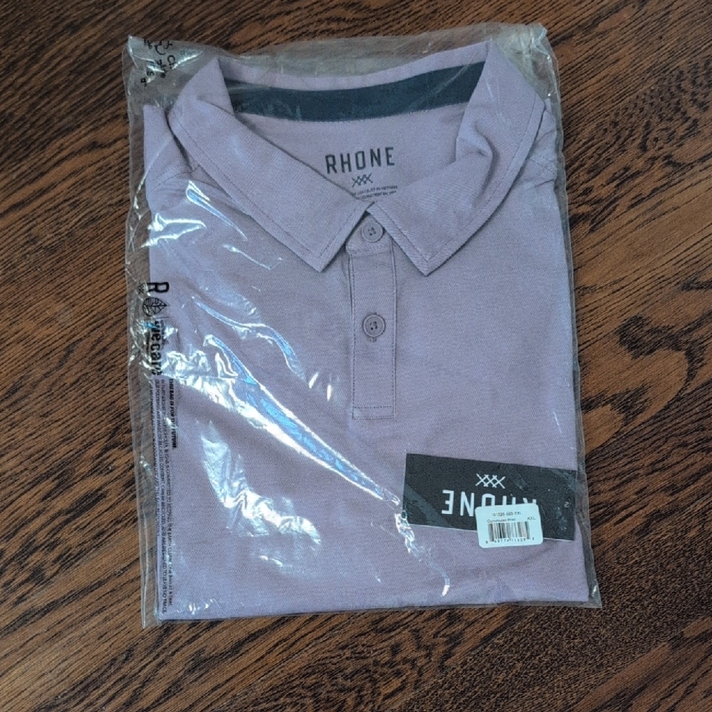 Rhone Men's Light Purple Polo Shirt